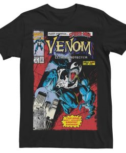 Men's Marvel Venom Venomies Comic Cover Graphic Tee