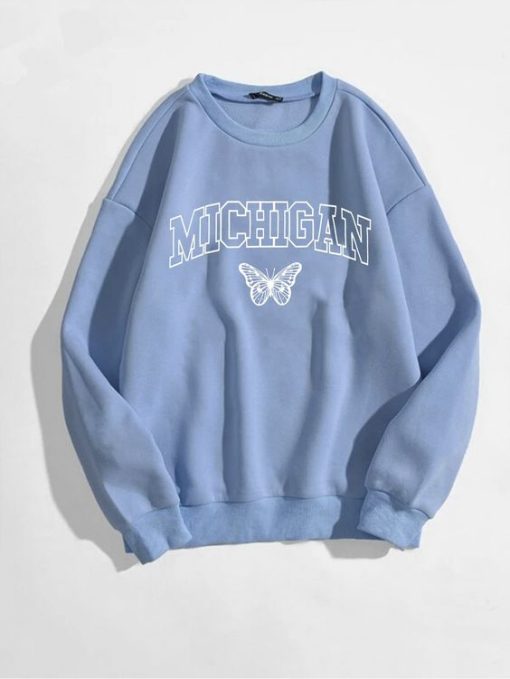 Michigan Butterfly Sweatshirt