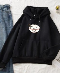 Shy Riceo the Rice Bowl Soft Hoodie