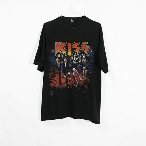 Vintage 1996 Kiss Destroyer 20 Years of Destruction T-shirt