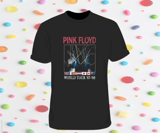 Pink Floyd World Tour 87-88 T Shirt