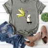 Banana Cartoon Print T-shirt