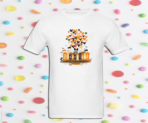Disneyland The Spookiest Place On Earth T Shirt