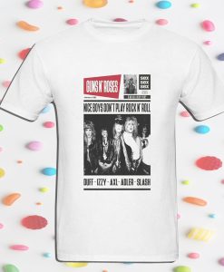 Guns 'N' Roses Nice Boys Don't Play Rock N' Roll T Shirt