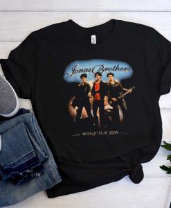 Jonas Brothers World Tour 2009 T-shirt