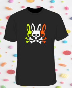 Psychedelic Bunny Psycho Bunny T Shirt