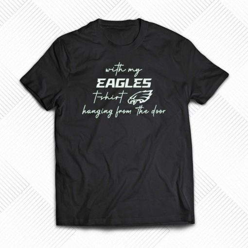 Taylor Swift With My Eagles T-shirt