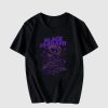 Black Sabbath Skull Purple T Shirt AL