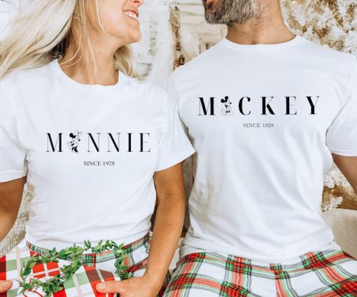 Minnie Mickey Matching Couple T-Shirt AL