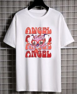 Stitch And Angel Tshirt AL