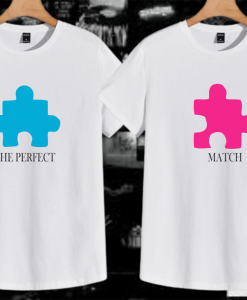 The perfect match couple Tshirt AL