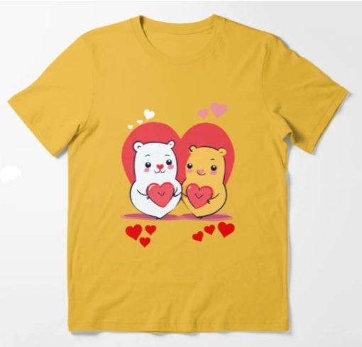 Valentines day cute Essential T-shirt AL