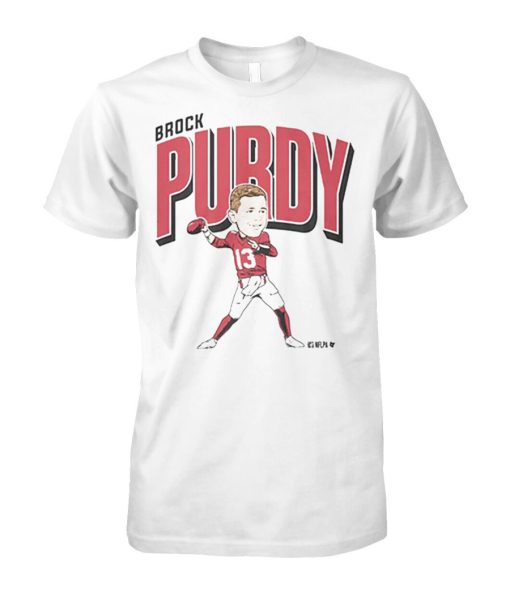 Brock Purdy Caricature T-shirt AL