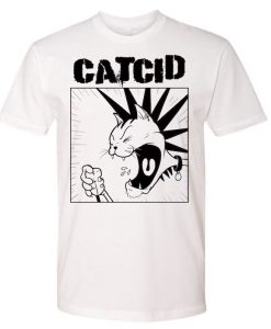 Catcid Punk Cat T-Shirt AL