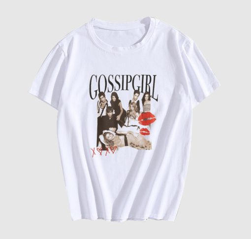 Gossip Girl print T-shirt AL