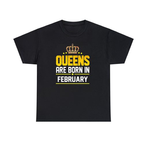 Queen Born February T-shirt AL