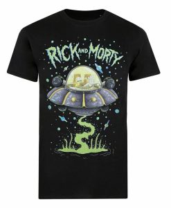 Rick And Morty UFO T-Shirt AL