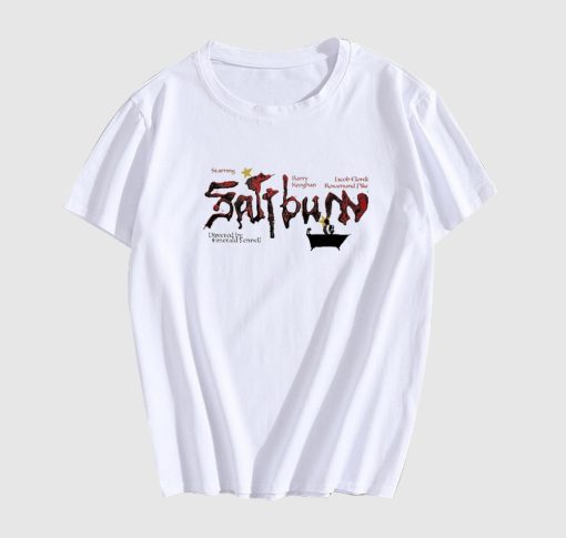 Starring Barry Keoghan Elordi Pike Saltburn T-shirt AL