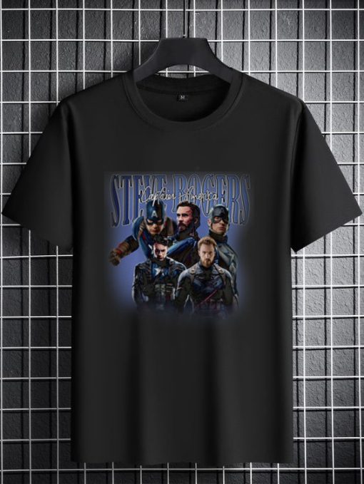 Steve Bogers Captain America T-shirt AL