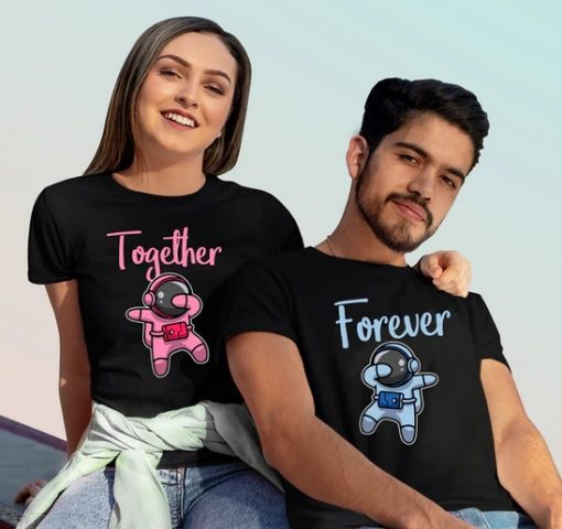 Together Forever Couple T-shirt AL