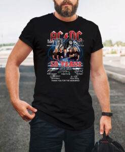 ACDC Band 50th Anniversary T-Shirt AL