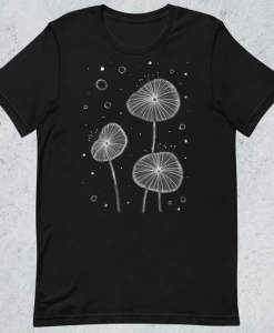 Abstract Flowers Folk T-shirt AL