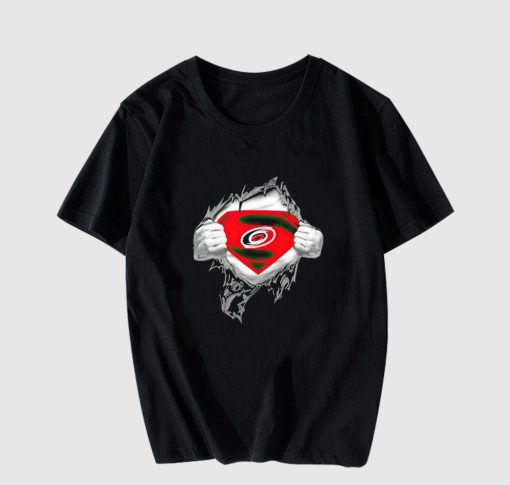 Carolina Hurricanes Superman T-Shirt AL