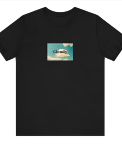 Cloudy Aesthetic T-shirt AL