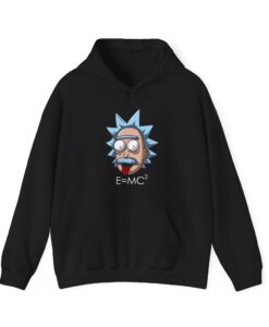 Einstein rick y morty style Hoodie