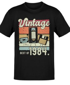 Vintage 1984 Cassette T-Shirt AL